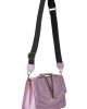 FARFALLA Lilac Leather Shoulder Bag FARFALLA Lilac Leather Shoulder Bag