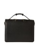 FARFALLA Black Leather Shoulder Bag FARFALLA Black Leather Shoulder Bag
