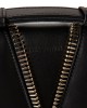 FARFALLA Black Leather Shoulder Bag FARFALLA Black Leather Shoulder Bag