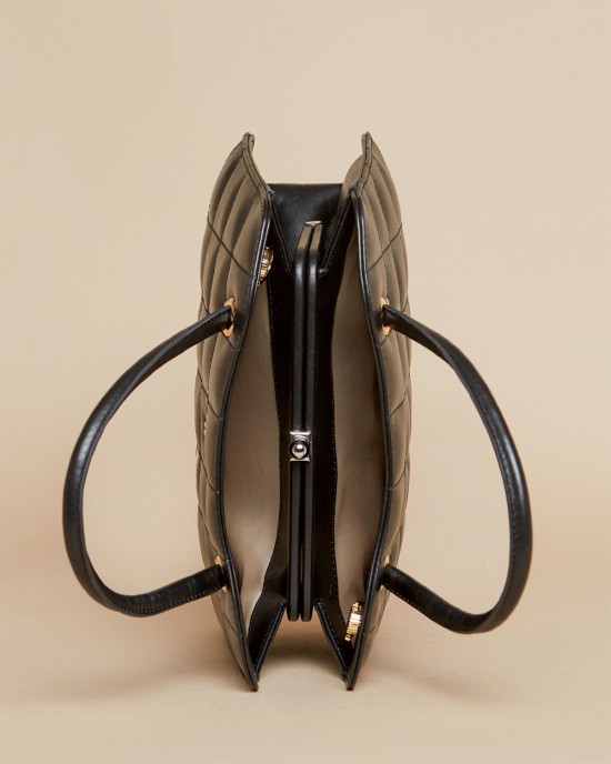 Plaid Bag Black