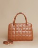 Plaid Bag Tan