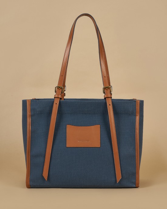 Kanvas Tote Denim Blue Kanvas Tote Denim Blue