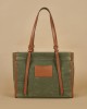 Kanvas Tote Green 