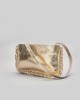 Frilly Clutch Gold 