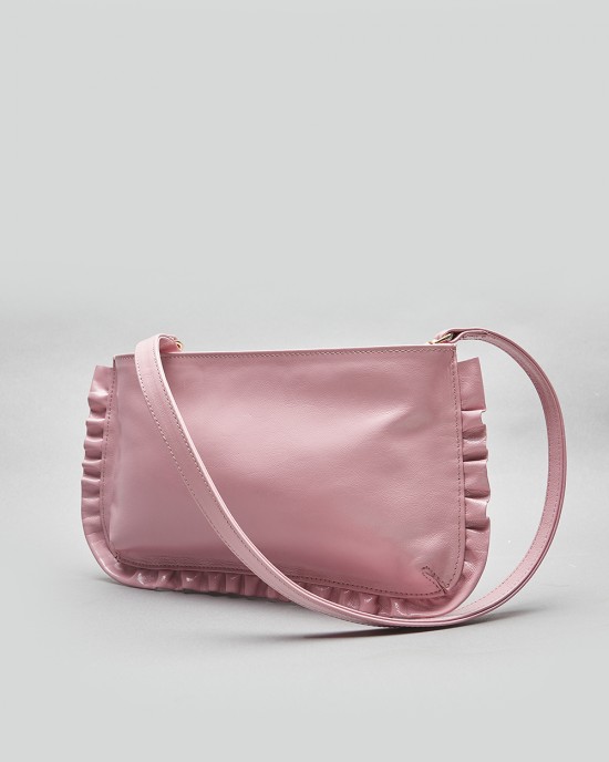 Frilly Clutch Pink Frilly Clutch Pink