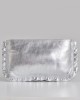 Frilly Clutch Silver Frilly Clutch Silver