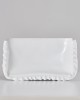 Frilly Clutch White Frilly Clutch White