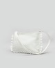 Frilly Clutch White