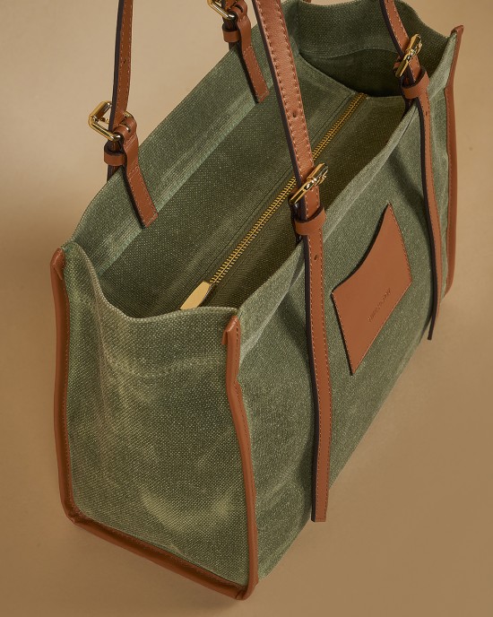 Kanvas Tote Green Kanvas Tote Green