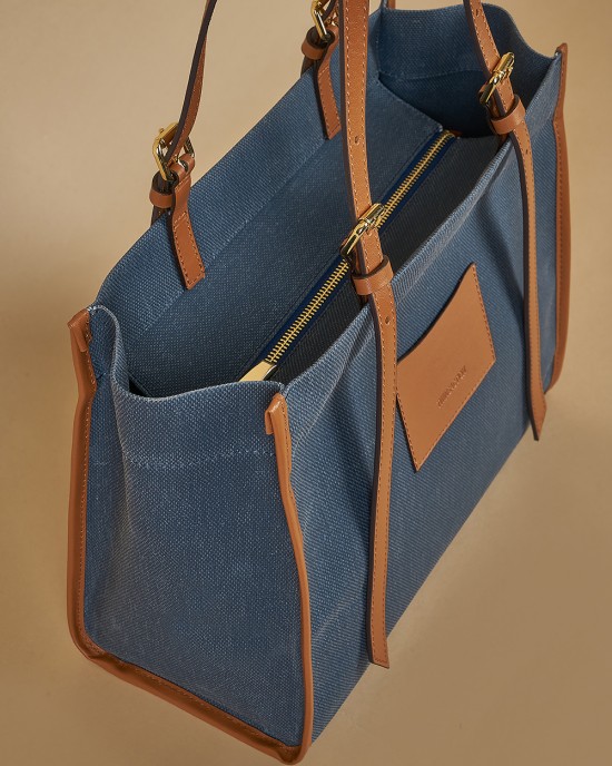 Kanvas Tote Denim Blue Kanvas Tote Denim Blue