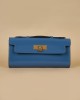 Classy Clutch Shiny Blue Classy Clutch Shiny Blue