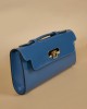 Classy Clutch Shiny Blue Classy Clutch Shiny Blue