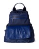 Allegra Navy Leather Detailed Backpack Allegra Navy Leather Detailed Backpack