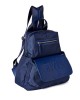 Allegra Navy Leather Detailed Backpack