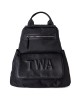Allegra Black Leather Detailed Backpack