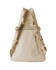 Allegra Beige Leather Detailed Backpack Allegra Beige Leather Detailed Backpack