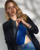 Ale Blue Leather Belt Bag Ale Blue Leather Belt Bag