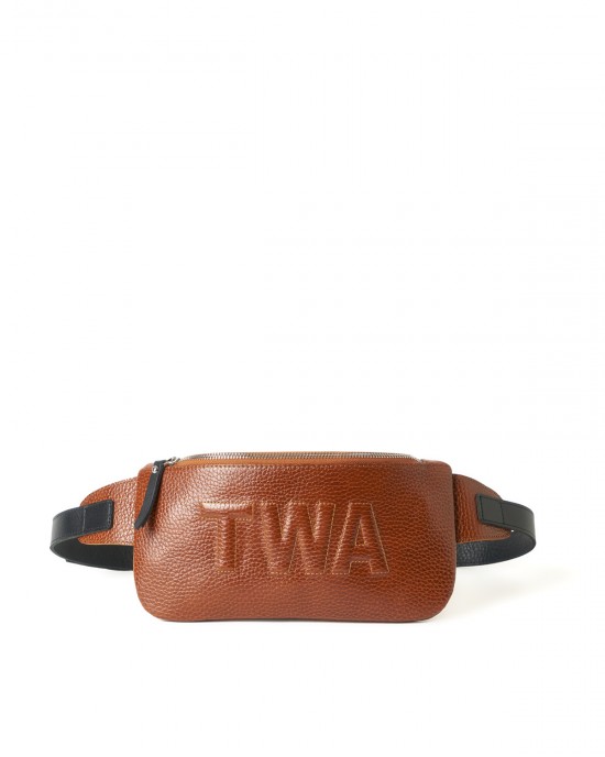 Ale Brown Leather Belt Bag Ale Brown Leather Belt Bag