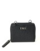 Elda Black Leather Chain Strapped Wallet