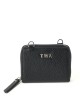 Elda Black Leather Chain Strapped Wallet Elda Black Leather Chain Strapped Wallet