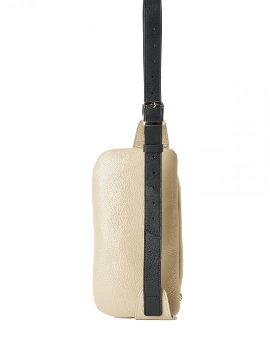 Ale Beige Leather Belt Bag Ale Beige Leather Belt Bag