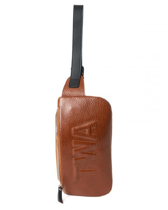Ale Brown Leather Belt Bag Ale Brown Leather Belt Bag